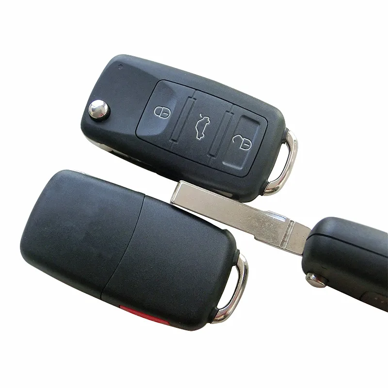 Сменный складной Автомобильный ключ 3 кнопки + панель дистанционного ключа HU66