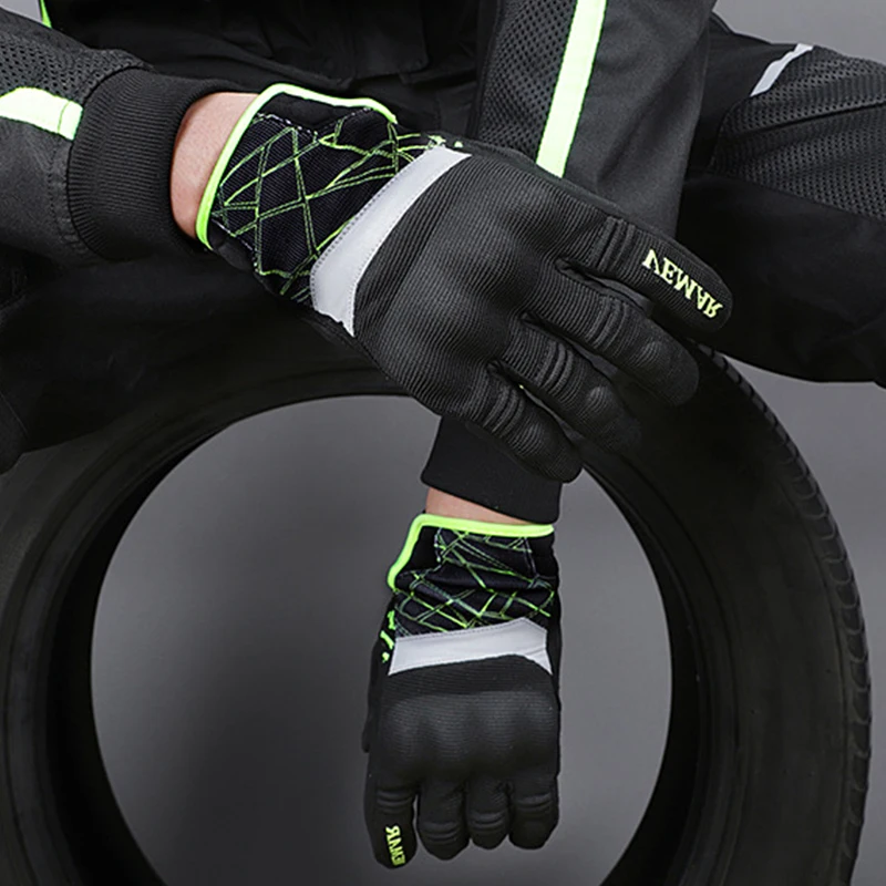 Перчатки для верховой езды-мотоцикл горный велосипед Мотогонки сенсорный экран