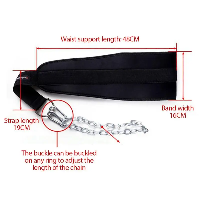 

Strong Durable Pull-ups Half-length Strength Weight-bearing Belt Commercial Fitness Room Sports Barbell Belt Fitness Equipment