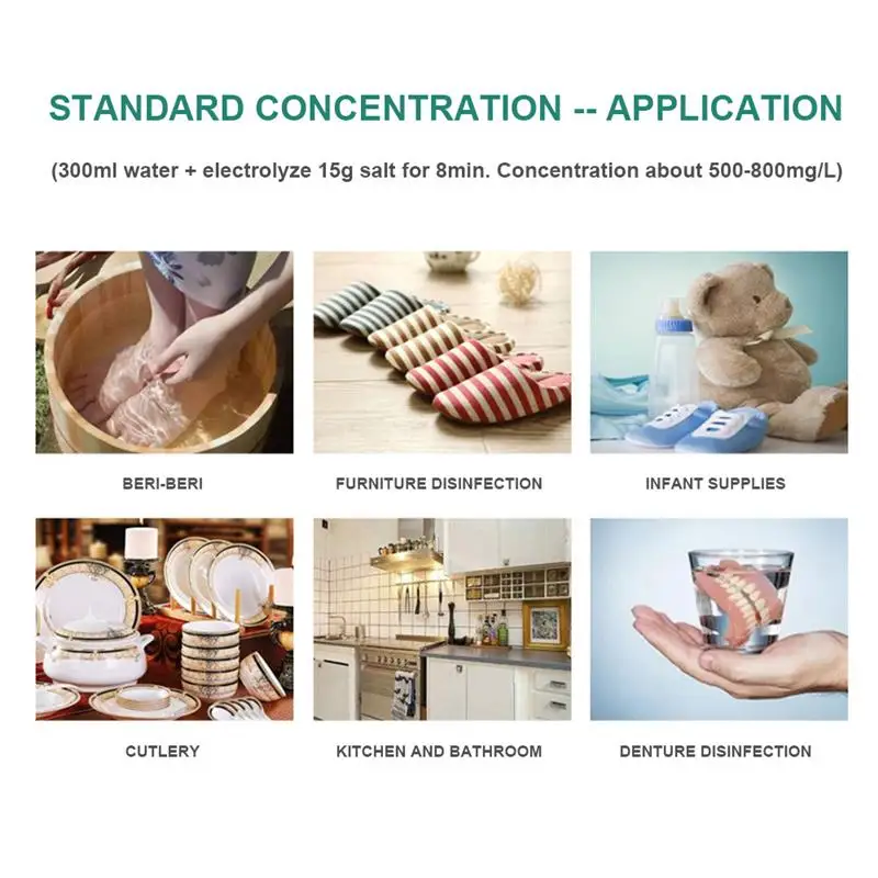 

Portable Sodium Hypochlorit Acid Water Making Machine Home Electrolyzed Water Maker Handheld Spray Press Bottle