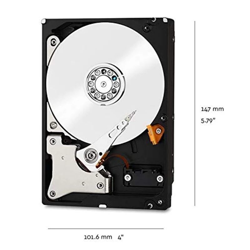 Жесткий диск Western Digital WD Red NAS 6 ТБ 8 10 12 5400 об/мин класс SATA Кэш память 256 Мб 3 5 дюймовый