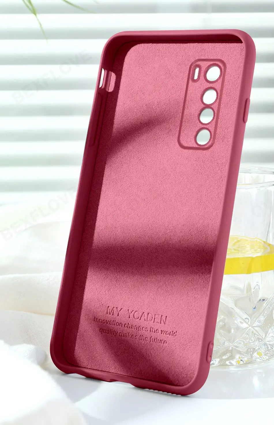 

Case for Huawei P20 P30 P40 Lite Mate 20 30 Pro Plus Y6 Y7 Y9s 2019 Honor 20 Nova 5T Case Liquid Silicone Original Strap Cover