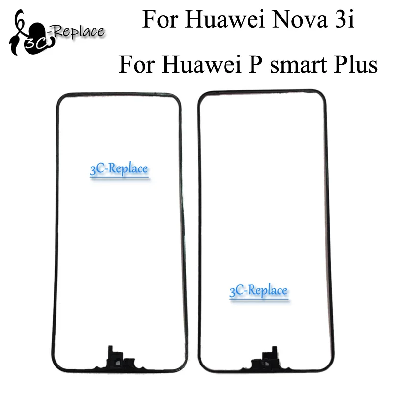 Для huawei Nova 3i Nova3i/для huawei P smart Plus передний корпус шасси пластина ЖК-рамка дисплея рамка лицевой панели с клеем