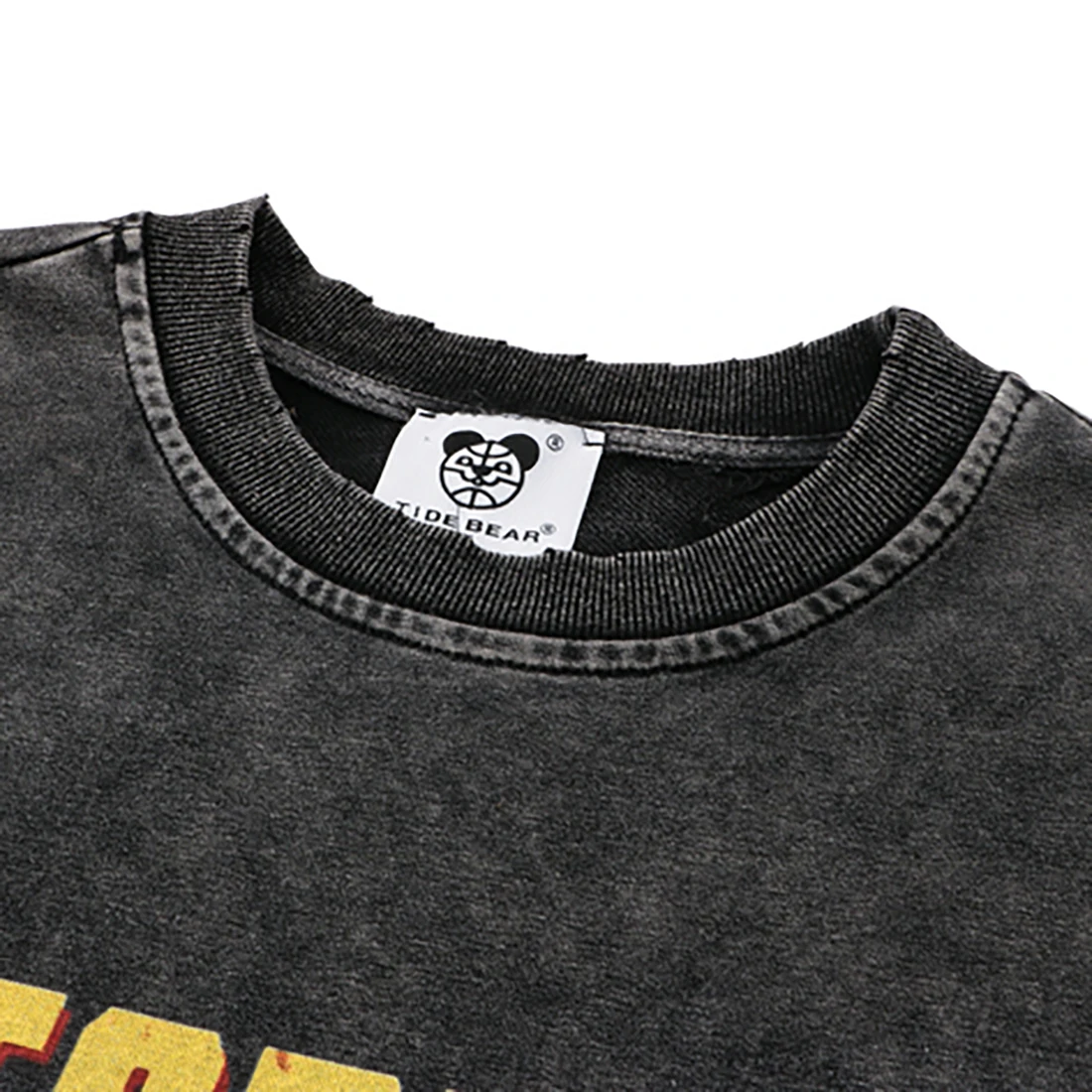 ATSUNSET Evil Clown Print Sweatshirt Autumn Cotton Pullover Hip Hop Street Retro Style Round Neck Hoodie Tops | Мужская одежда
