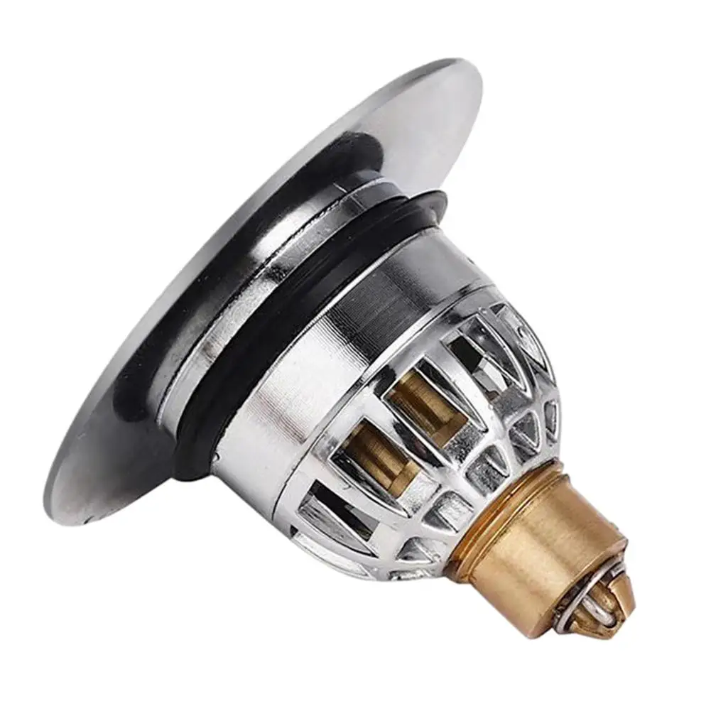 

Basin Pop-up Drain Filter Hair Catcher Bathroom Stopper Shower Sink Strainer Plug Leaking Sink Drain Plug Kitchen Accessories