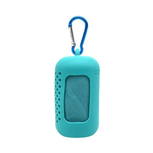 Blue Large Новое поступление Портативный из микрофибры, быстросохнущее спортивное полотенце для Ванной Душа - Цвет: Blue Large