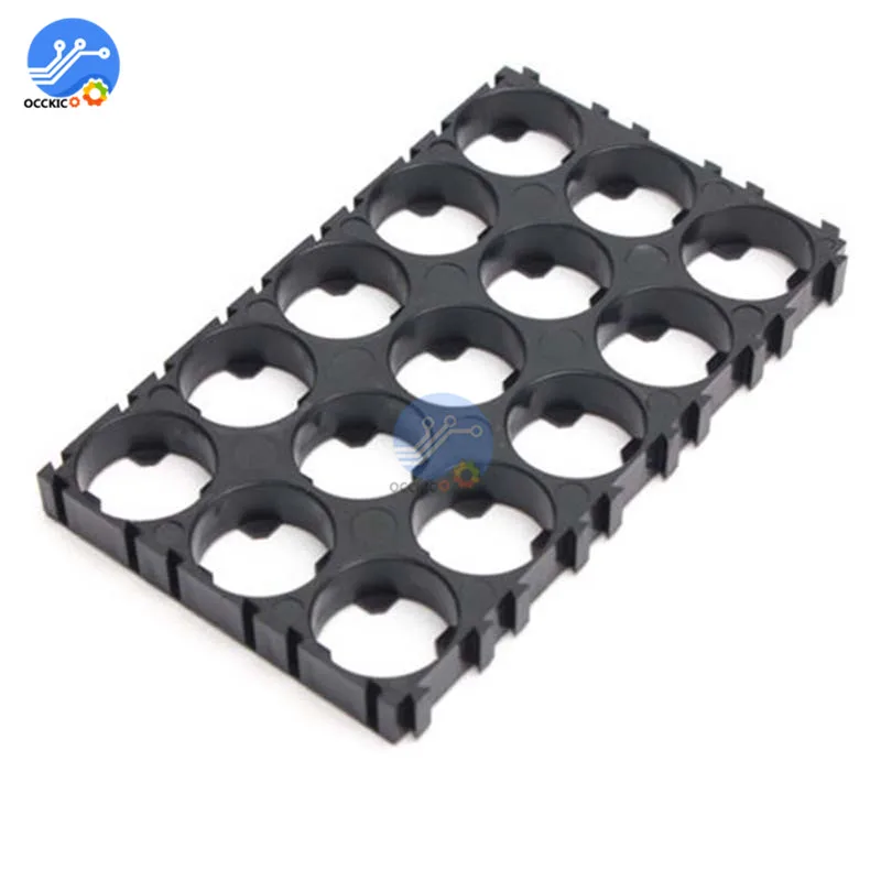 10 шт./пакет 1x2 1x3 3x6 3x5 4x5 18650 Держатель для аккумулятора прокладка из АБС пластика
