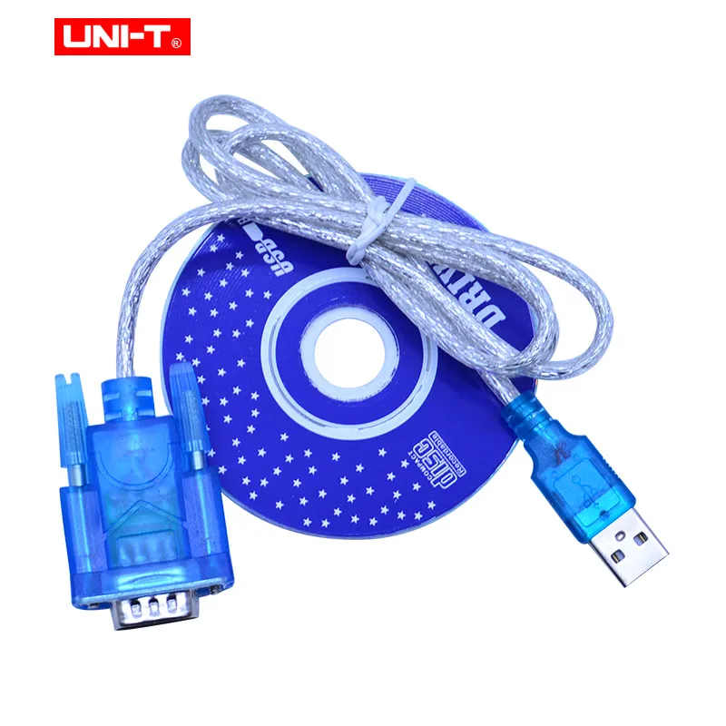 Цифровой мультиметр UNI T UT61E RS232 к USB кабелю с программным обеспечением кабель
