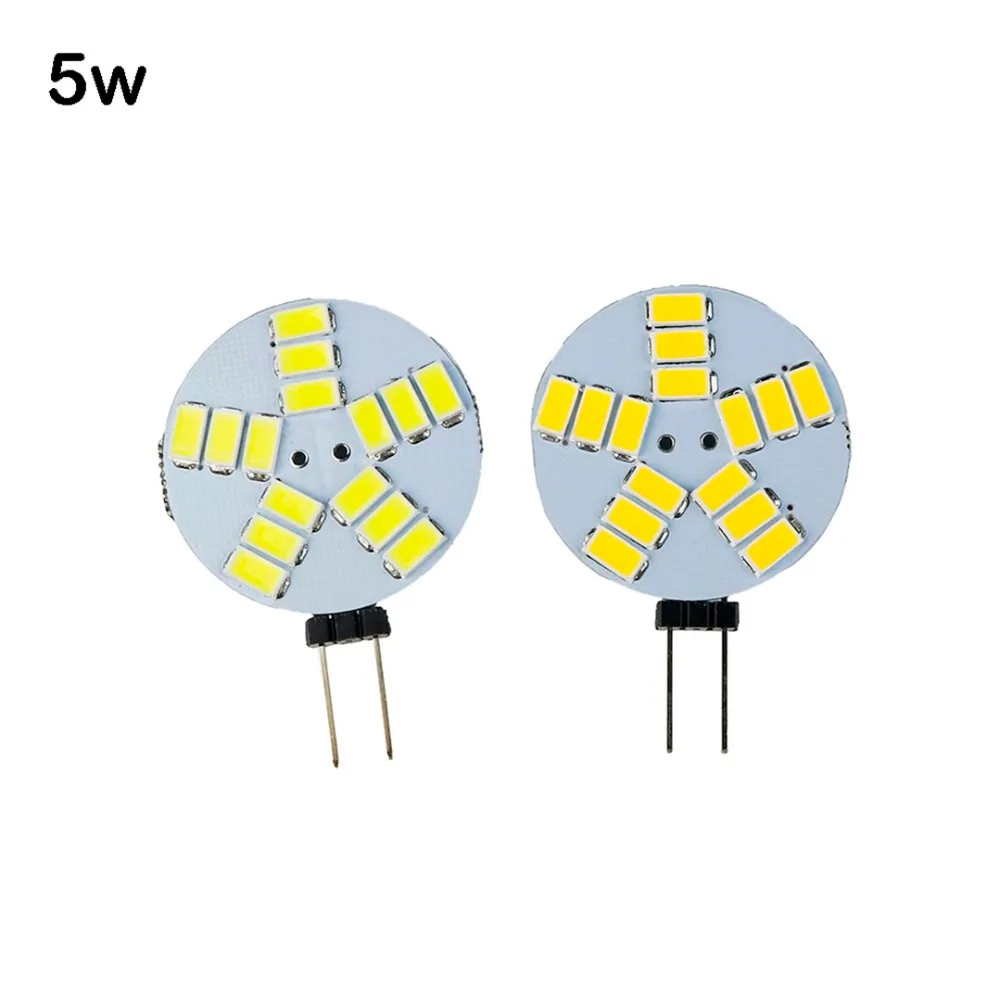 SMD5730 Светодиодная лампа sscrice G4 Базовая 6/12/15 светодиодов круглая светодиодная