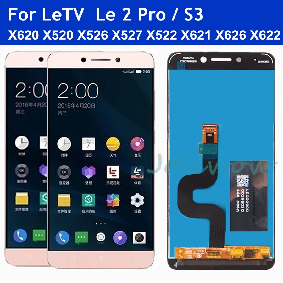 Купи 5, 5 дюймов IPS для Letv LeEco Le 2 Le2 Pro X620 X520 X527 X526 X522 X622 X626 X621 ЖК-дисплей сенсорный экран дигитайзер за 1,625 рублей в магазине AliExpress