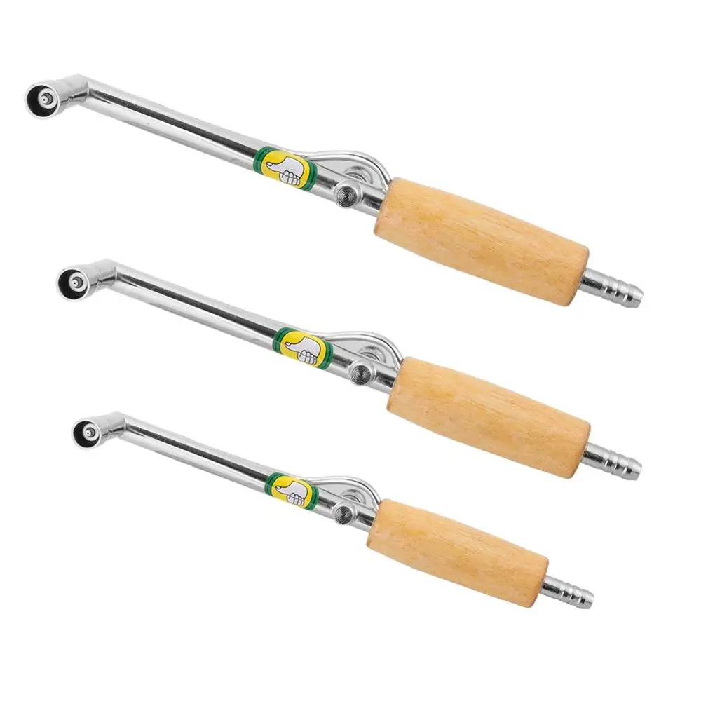 3 размера Нержавеющая сталь пламени газовый сварочный фонарь бреющая головка