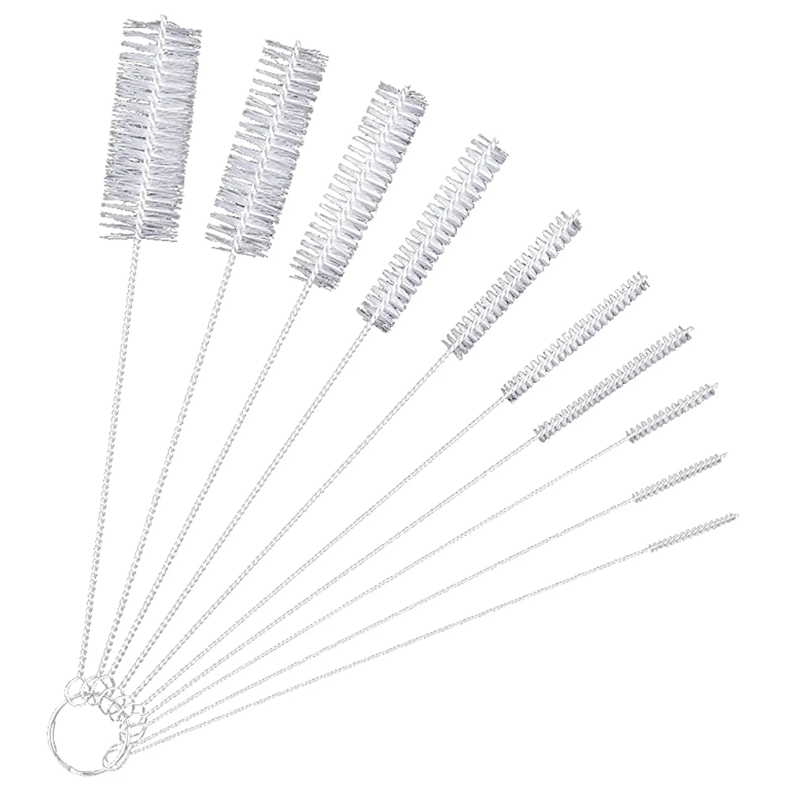 12 шт./компл. нейлоновая трубка цилиндр бутылка для домашнего использования щетка