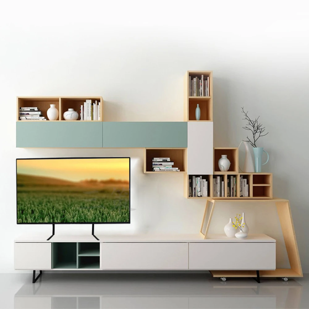 Настольная стойка для телевизора регулируемая по высоте устойчивая подставка