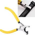 Универсальный 2 мм круглый кожаный ремешок для часов дырокол плоскогубцы Ювелирный инструмент