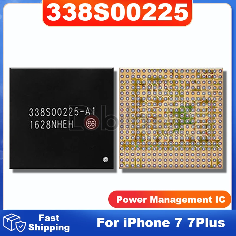 

10pcs/Lot 338S00225 U1801 338S00225-A1 For Iphone 7 7G 7Plus Main Power Management Supply IC BGA PMIC Integrated Circuits Chip