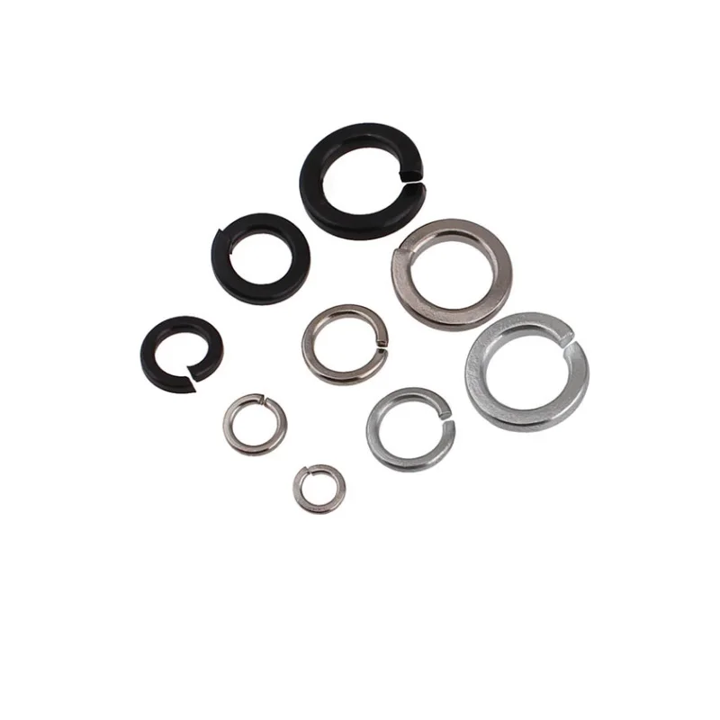 Пружинная шайба черная пружинная тяжелая анти ослабление утолщенная