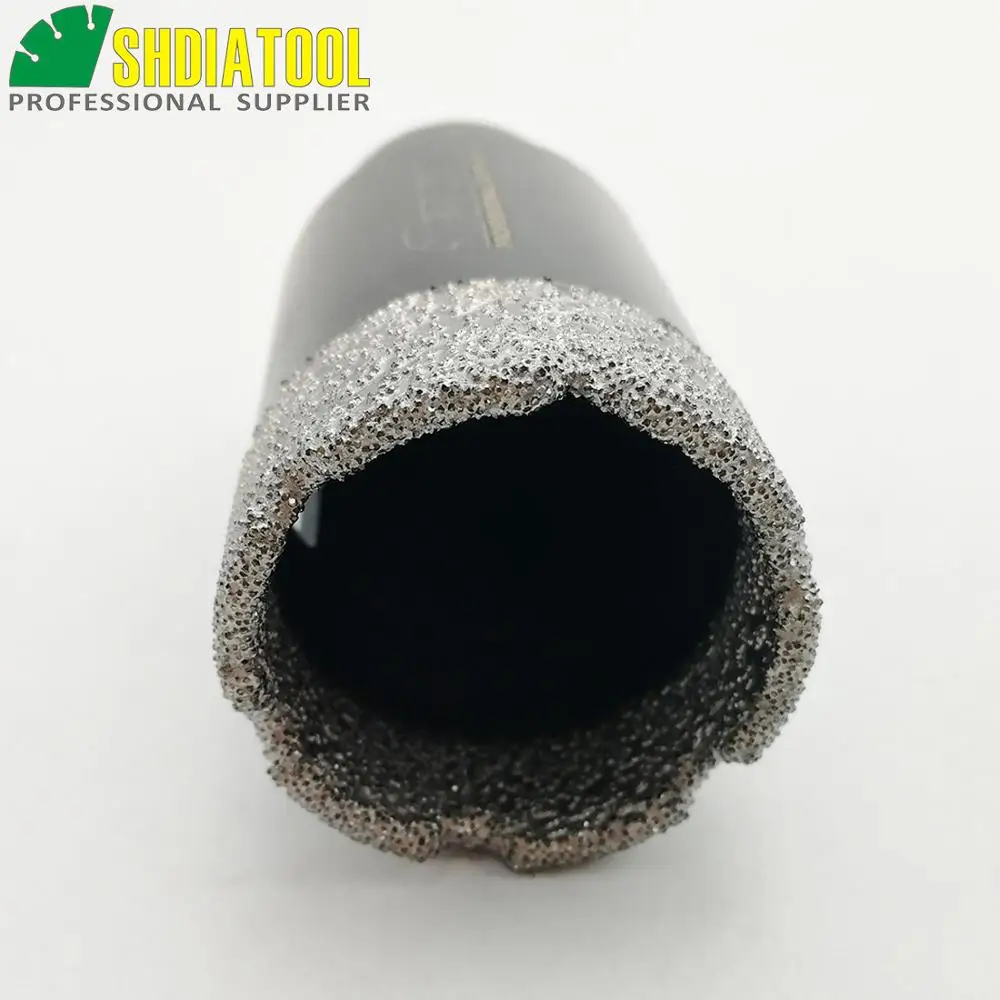 Сверло SHDIATOOL 2 шт. 1-1/2 &quotс вакуумным припоем Алмазное сухое сверление Коронка 38 мм