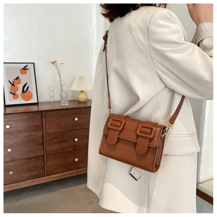 

2021 New Cambridge Bag Mini Bag women's fashion versatile bag single shoulder bag mouth red bag cross bag