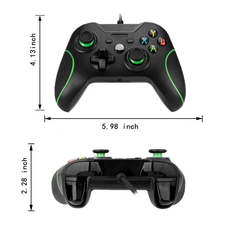 Проводной джойстик usb контроллер для Microsoft Xbox One контроллер геймпад для Xbox one тонкий компьютер Windows Mando для Xbox One