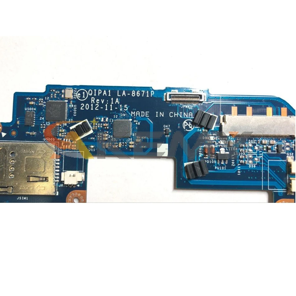 akemy qipa1 la 8671p for lenovo thinkpad s230u twist notebook motherboard cpu i7 3667u 3537u ram 8gb 100 test work free global shipping