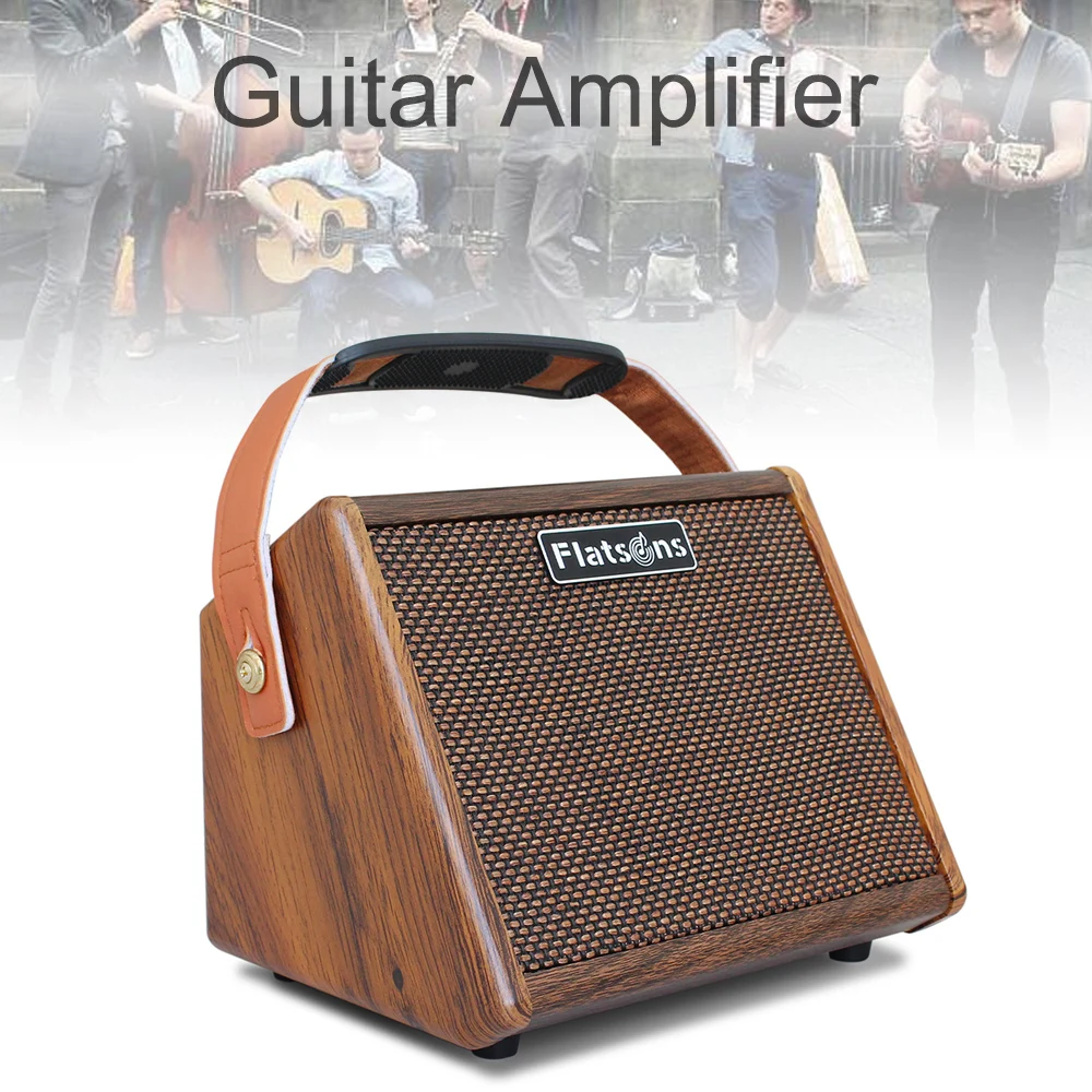 15 Вт усилитель для акустической гитары мини пения динамик со встроенной