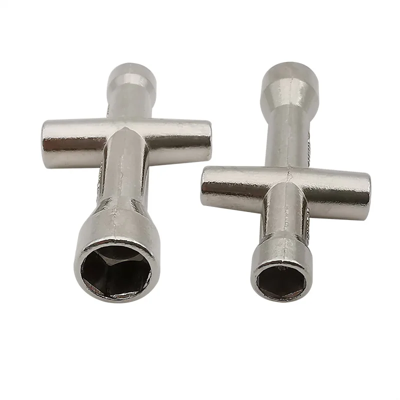 

2Pcs Mini Spanner M2 M2.5 M3 M4 Screw Nut Hexagonal Cross Wrench Sleeve Maintenance Model Wheel Tool for E3D Nozzle MK8