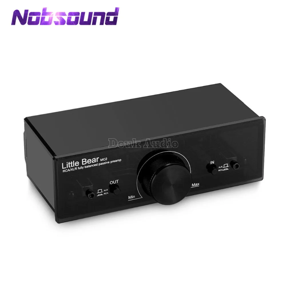 Nobsound Little Bear MC2 полностью сбалансированный пассивный усилитель предварительно