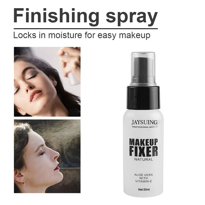 

Спрей для макияжа Jaysuing, стойкий увлажняющий тональный фиксатор, спрей для макияжа, матовая отделка, косметика