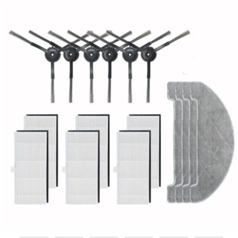 

Топ!-для робота-пылесоса Proscenic M7 Max, боковая щетка, Швабра, тканевый фильтр, сменные комплекты аксессуаров, 16 шт.