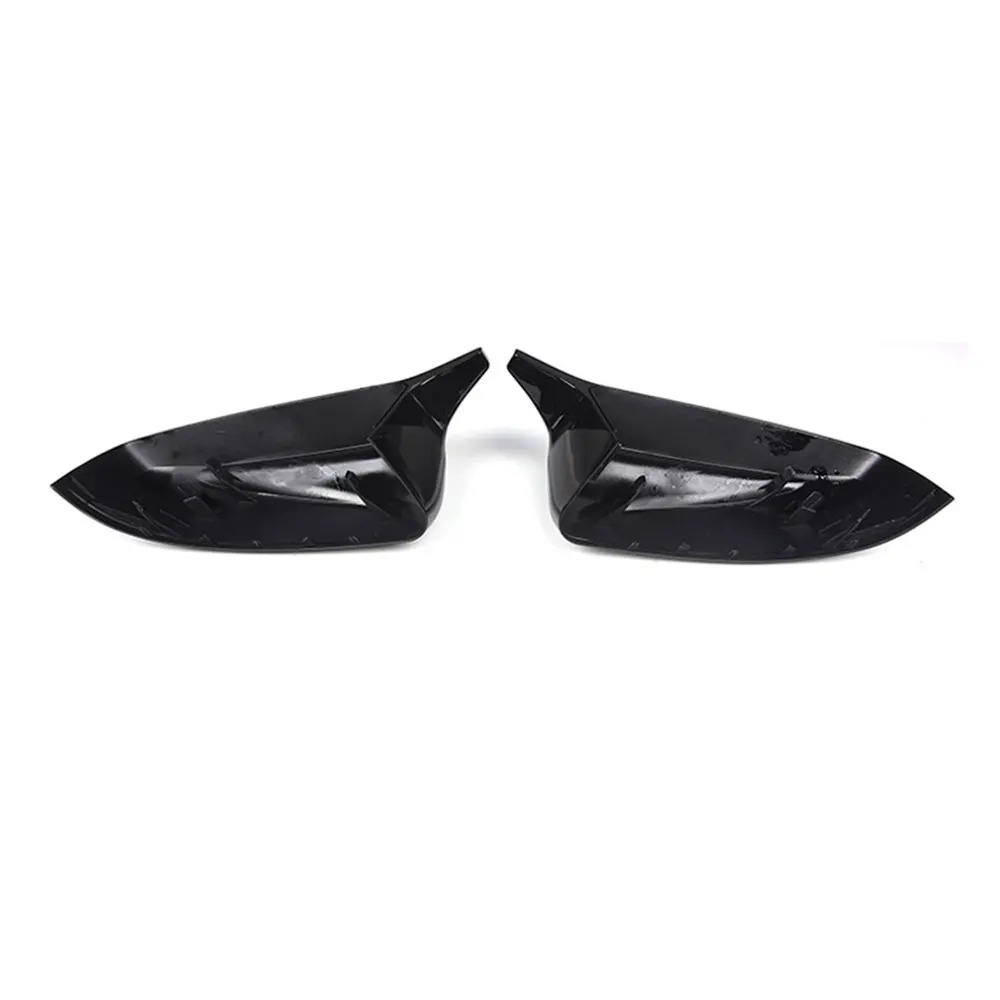 

White / Black ABS Rearview Mirror Cover Cap Fit for BMW X5 E70 X6 E71 2008-2013