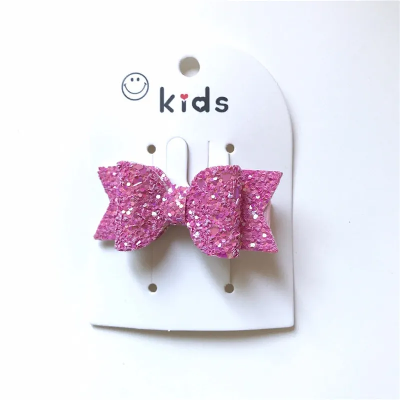 

Hot Sale Gradient Color Shiny Sequins Hair Clips Women Girls Lovely Twinkle Bowknot Hairpins Hair Styling Accessories