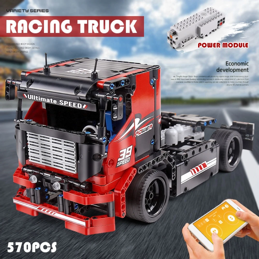 радиоуправляемый грузовик moul