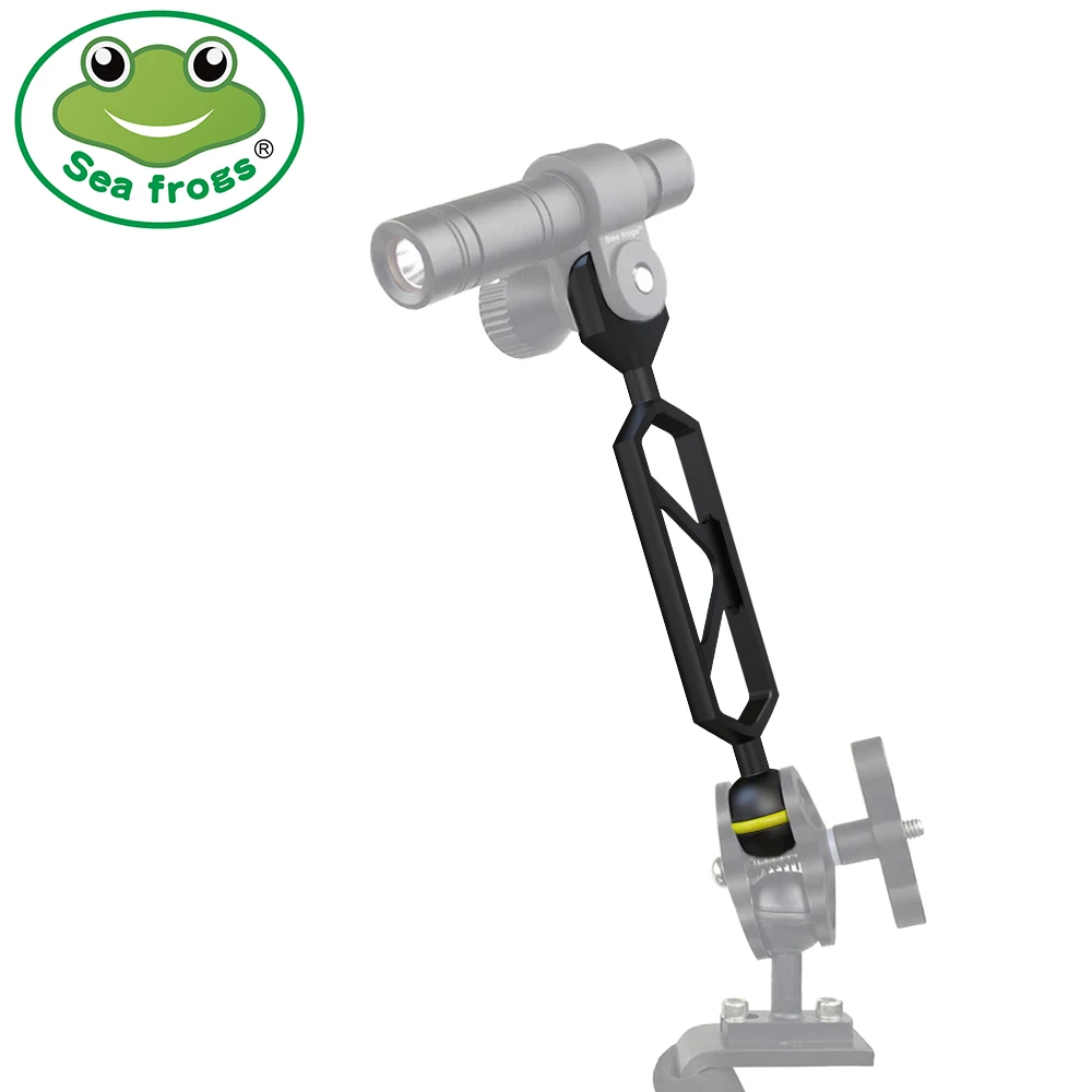 

Seafrogs 6 дюймов алюминиевый сплав шарнирный шаровой рычаг YS Arm фонарик держатель фонарик разъем корпус для подводного плавания осветительные ...