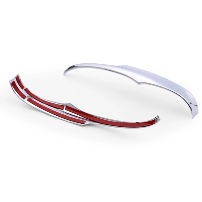 ABS Хром боковое зеркало заднего вида полоса накладка 2 шт. для Mazda 3 AXELA хэтчбек