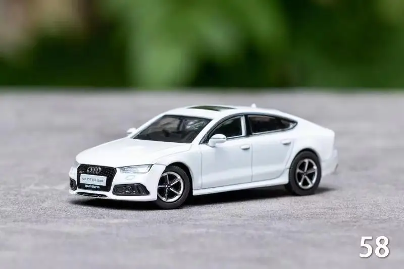 

GCD 1:64 Audi RS7 Sportback white RHDDiecast Model Car