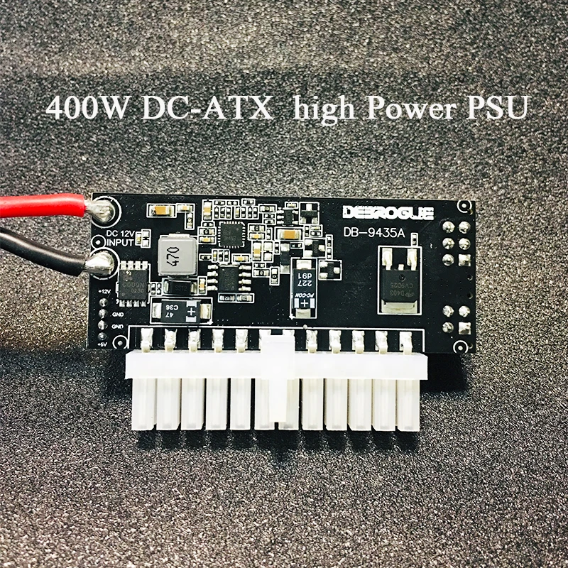 Высококачественный DC ATX 400W высокомощный модуль постоянного тока 12 В 24 контакта