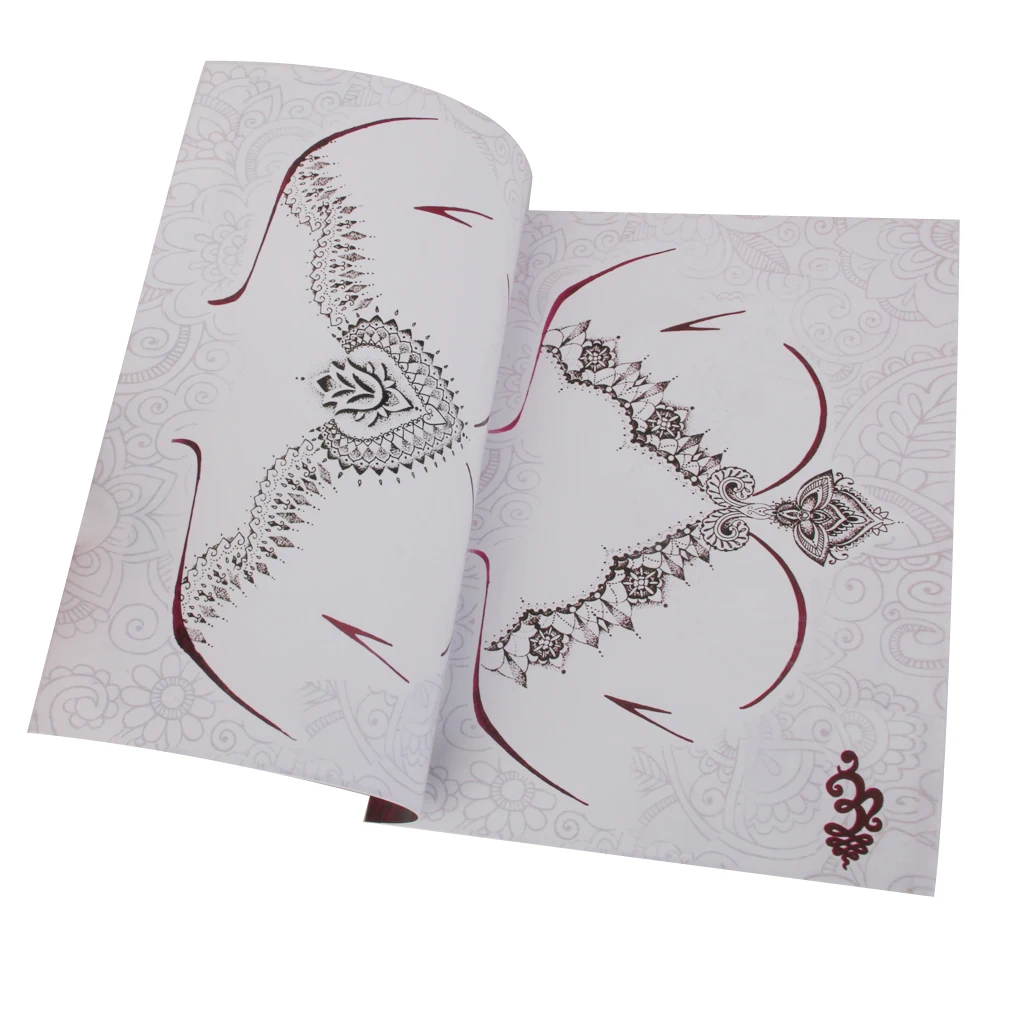 Ручная грудь фигура татуировка эталонная книга Инструкция лист флэш-арт скетч |