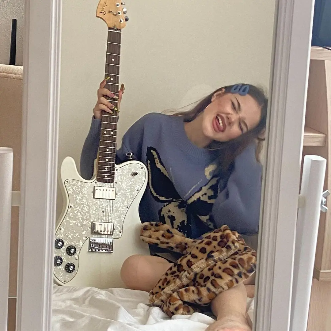 

Женский хлопковый пуловер с длинным рукавом, повседневный простой вязаный свитер с бабочками в винтажном стиле, уличная одежда, Y2K, на осень