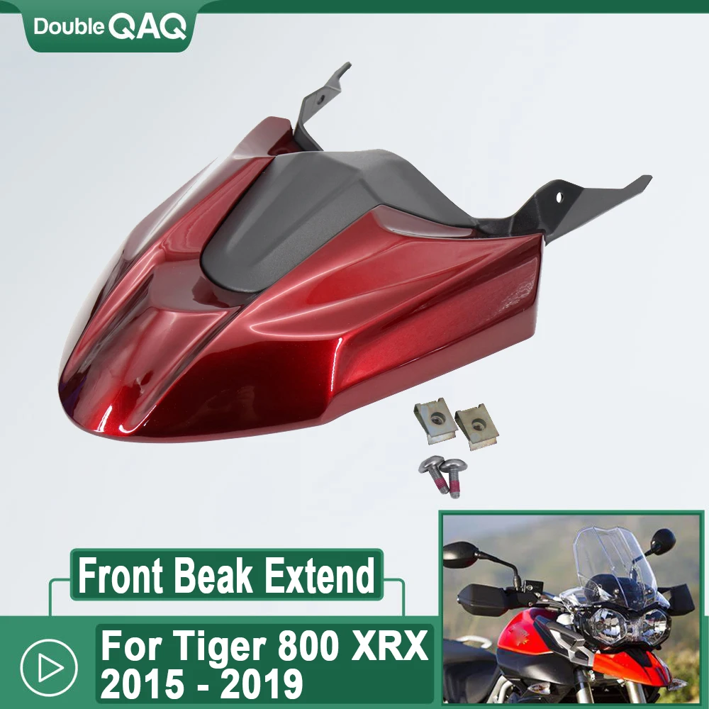 

For Tiger 800 XRT XRX NEW Motorcycle 2019 2018 2017 2016 2015 Front Beak Extend Wheel Fender Nose Extension Cover