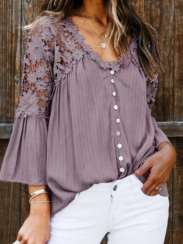 Кружевное платье в стиле пэчворк элегантные женские блузки и топы для девочек