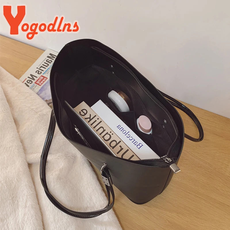 Yogodlns Женская Роскошная Сумка-тоут Из Мягкой Искусственной Кожи Сумка Через Плечо