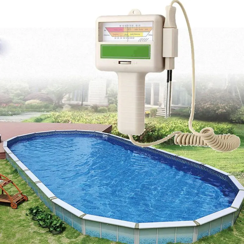 PC-101 pH CL2 Chlorine Tester Water Quality Swimming Pool Meter | Инструменты