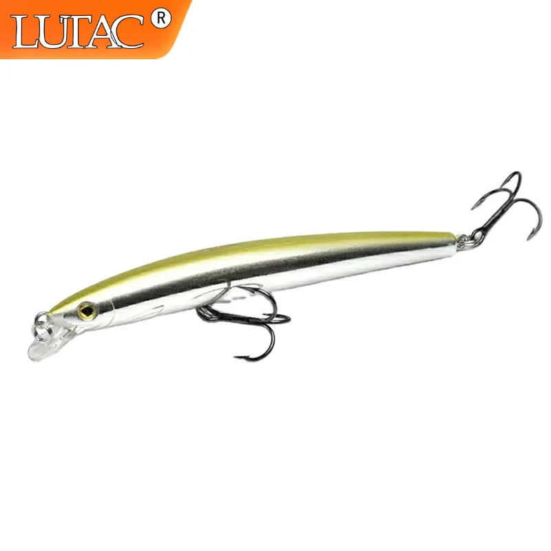

Lutac Minnow Hot Model Fishing Lure Hard Bait Artificial Tackle Quality Professional Jerkbait 100mm 7.5g Suspending Wobblers