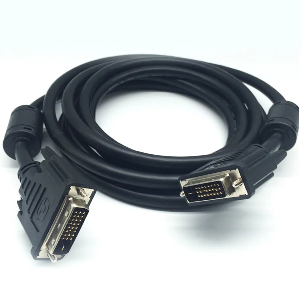 

Оригинальный кабель DVI, видеокабель, двухканальный ЖК-монитор HD 24 + 1 DVI, кабель цифрового сигнала