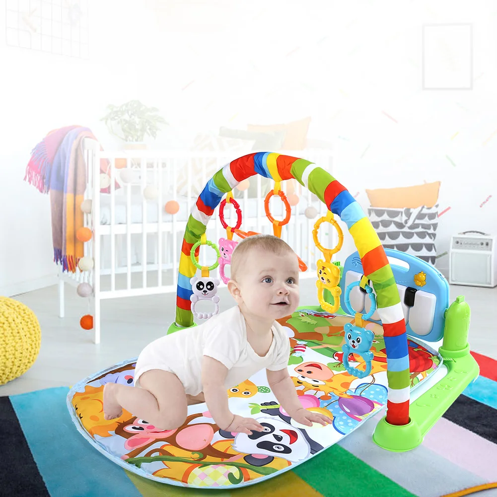 Детский игровой коврик пазл Tapis обучающая стойка детские игрушки музыкальный с