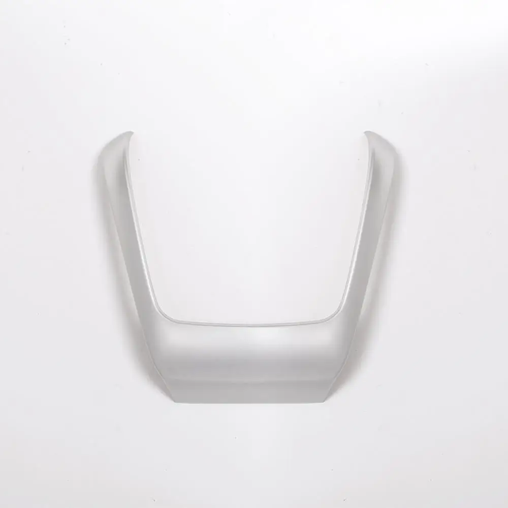 Серебристые ABS пластиковые наклейки для украшения руля полосы Toyota Land Cruiser Prado FJ150