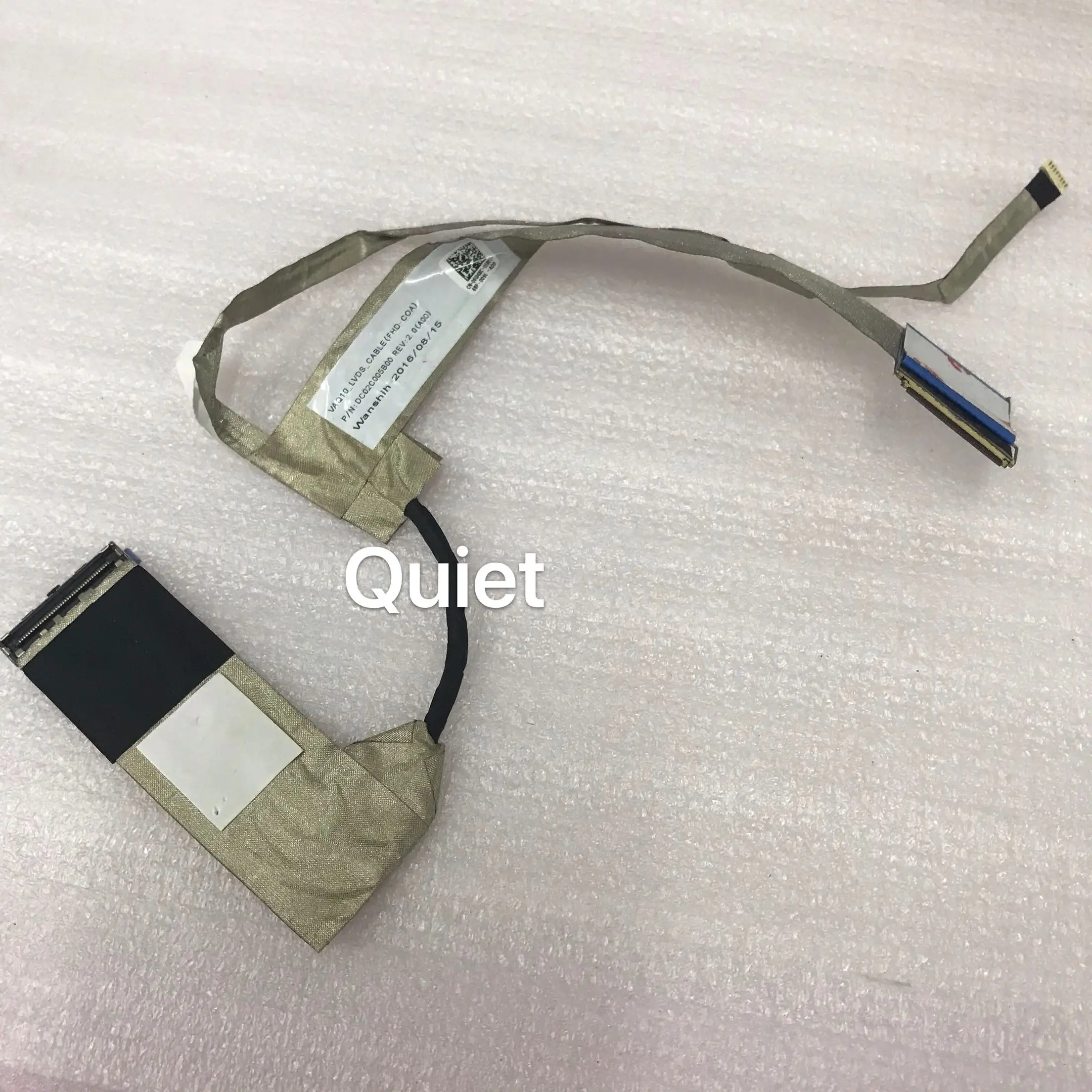 

Бесплатная доставка оригинальный для Dell Precision M4800 06G4XC 6G4XC VAQ10 DC02C005B00 FHD LCD LVDS ленточный кабель 100% ТЕСТ ОК