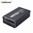 Карта видеозахвата HD 1080P, 60 кадров в секунду, USB 3,0, видеопреобразователь для прямой трансляции, для XBOX PS4, MAC, Plug and Play, 4K, 60 Гц