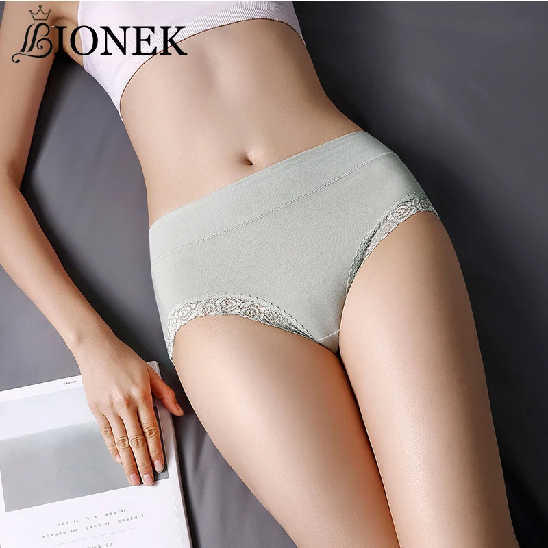 

Антибактериальные трусы BIONEK, сексуальные трусики, уютное нижнее белье, женское нижнее белье средней посадки, хлопковые трусики, женское ниж...