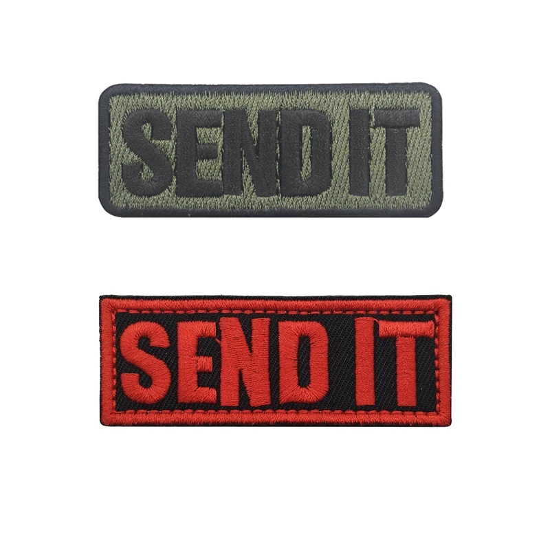 1 шт. новые высококачественные 3D наклейки с вышивкой на английском языке нашивка